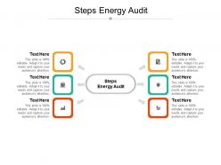 Steps energy audit ppt powerpoint presentation styles layouts cpb
