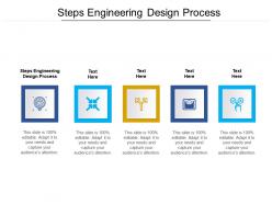 Steps engineering design process ppt powerpoint presentation summary images cpb