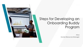 Steps For Developing An Onboarding Buddy Program PPT Structure AT