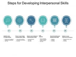 Steps For Developing Interpersonal Skills