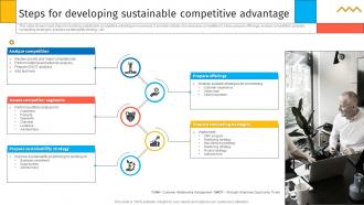 Steps For Developing Sustainable Competitive Advantage Creating Sustaining Competitive Advantages