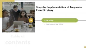 Steps For Implementation Of Corporate Event Strategy Powerpoint Presentation Slides Best Impactful