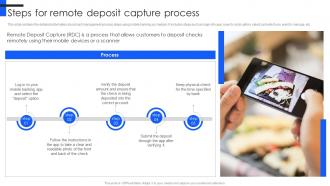Steps For Remote Deposit Capture Comprehensive Guide For Mobile Banking Fin SS V