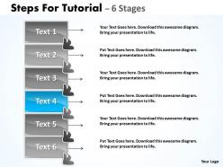 Steps for tutorial 6 stages 30