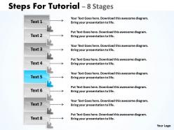Steps for tutorial 8 stages 21