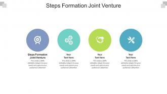 Steps formation joint venture ppt powerpoint presentation file ideas cpb