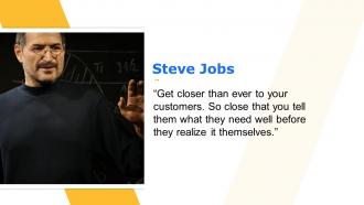 Steps identify target right customer segments your product steve jobs
