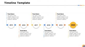 Steps identify target right customer segments your product timeline template