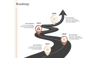 Steps increase customer engagement business growth roadmap ppt background