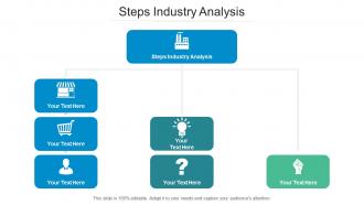 Steps industry analysis ppt powerpoint presentation inspiration format cpb