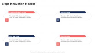 Steps Innovation Process In Powerpoint And Google Slides Cpb