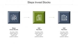 Steps Invest Stocks Ppt Powerpoint Presentation Show Icon Cpb