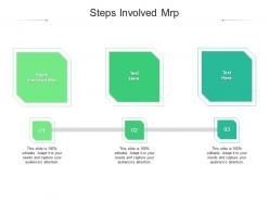 Steps involved mrp ppt powerpoint presentation icon clipart cpb