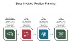 Steps involved position planning ppt powerpoint presentation styles ideas cpb