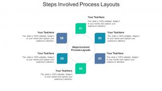 Steps involved process layouts ppt powerpoint presentation professional cpb