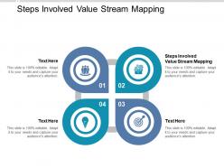 Steps involved value stream mapping ppt powerpoint presentation layouts samples cpb