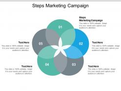 Steps marketing campaign ppt powerpoint presentation infographic template files cpb