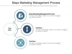 Steps marketing management process ppt powerpoint presentation outline graphics cpb