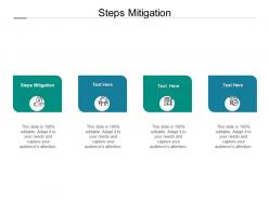 Steps mitigation ppt powerpoint presentation outline templates cpb