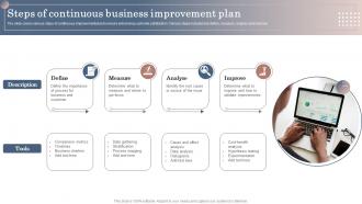 Steps Of Continuous Business Improvement Plan