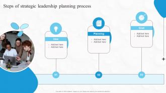 Steps Of Strategic Leadership Planning Process Boosting Financial Performance And Decision Strategy SS