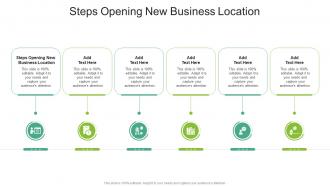 Steps Opening New Business Location In Powerpoint And Google Slides Cpb