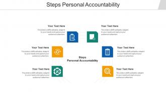 Steps personal accountability ppt powerpoint presentation ideas inspiration cpb