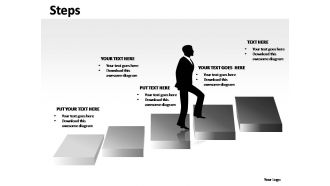 Steps powerpoint presentation slides