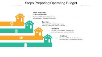 Steps preparing operating budget ppt powerpoint presentation show cpb