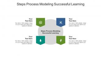Steps process modeling successful learning ppt powerpoint presentation outline visuals cpb