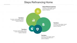 Steps refinancing home ppt powerpoint presentation pictures gridlines cpb
