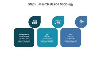 Steps research design sociology ppt powerpoint presentation inspiration maker cpb
