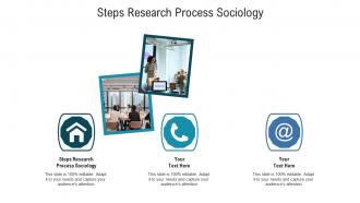 Steps research process sociology ppt powerpoint presentation icon inspiration cpb