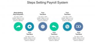 Steps setting payroll system ppt powerpoint presentation professional example cpb