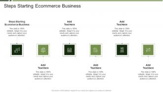 Steps Starting Ecommerce Business In Powerpoint And Google Slides Cpb