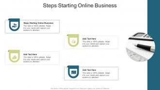 Steps Starting Online Business In Powerpoint And Google Slides Cpb