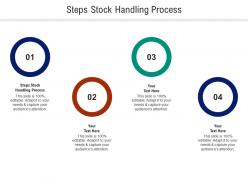 Steps stock handling process ppt powerpoint presentation show microsoft cpb