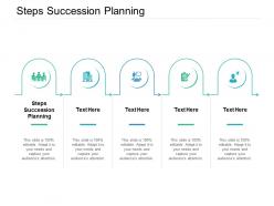 Steps succession planning ppt powerpoint presentation inspiration layouts cpb