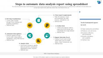 Steps To Automate Data Analysis Report Using Spreadsheet