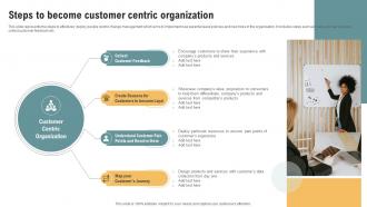 Steps To Become Customer Centric Organization People Centric Change Management