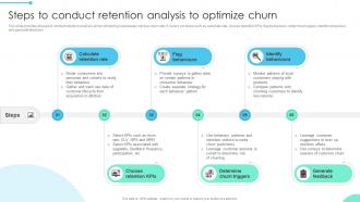 Steps To Conduct Retention Enhancing Business Insights Implementing Product Data Analytics SS V