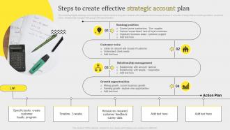 Steps To Create Effective Strategic Account Plan