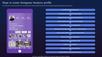 Steps To Create Instagram Business Profile Digital Marketing To Boost Fin SS V