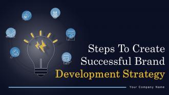 Steps To Create Successful Brand Development Strategy Complete Deck
