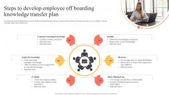 Steps To Develop Employee Off Boarding Knowledge Transfer Plan