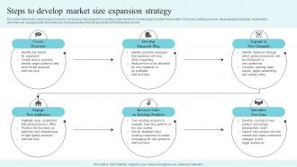 Steps To Develop Market Size Expansion The Market Leaders Guide To Dominating Your Industry Strategy SS V