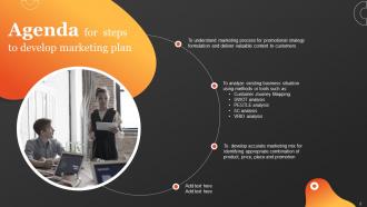 Steps To Develop Marketing Plan Powerpoint Presentation Slides MKT CD V Designed Appealing