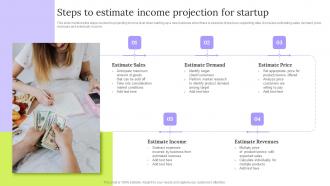 Steps To Estimate Income Projection For Startup
