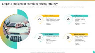 Steps To Implement Premium Pricing Strategy