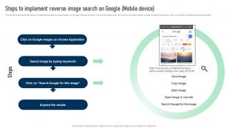 Steps To Implement Reverse Image Search On Google Search Engine Marketing To Create New Qualified MKT SS V